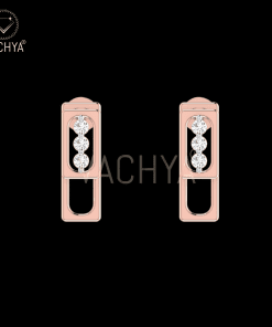Brick Diamond Studs