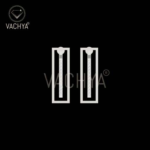 Brick Bar Diamond Studs