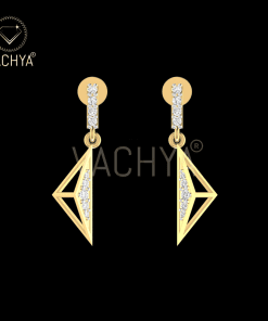 Half Triangle Diamond Danglers