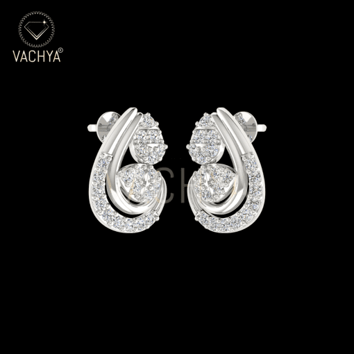Ears Diamond Studs - Image 3