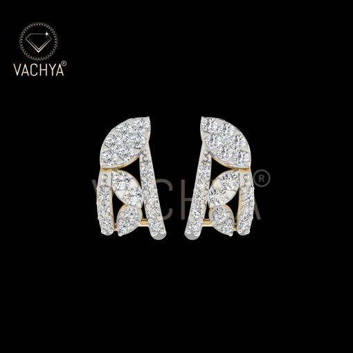 Leaf Let Diamond Studs
