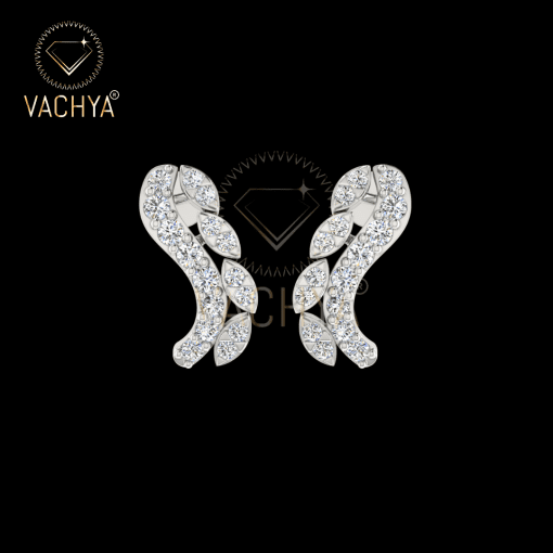 Flowert Diamond Studs