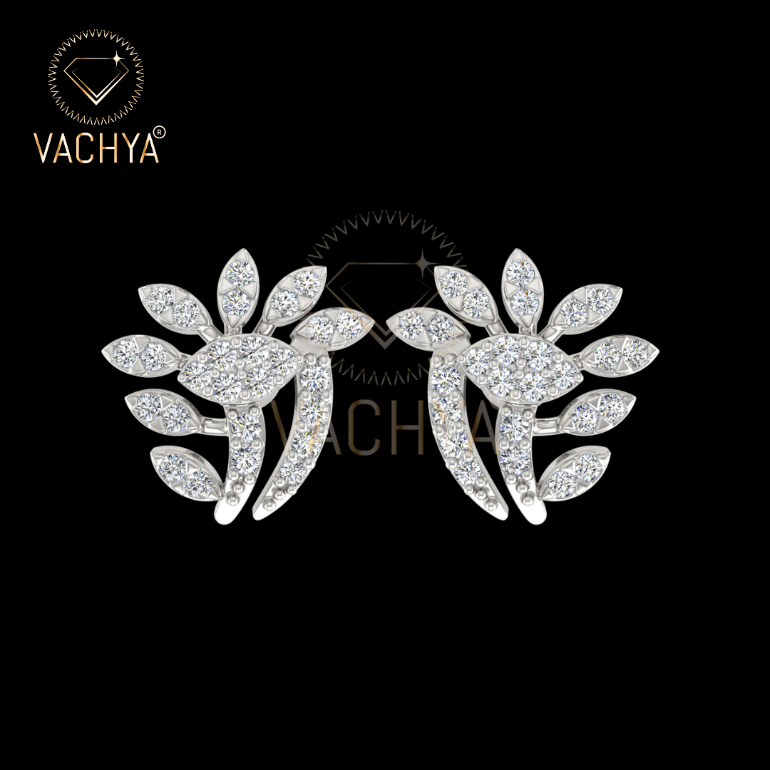 Blossoming Diamond Studs