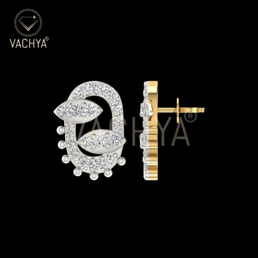 Eyeball Diamond Studs - Image 3