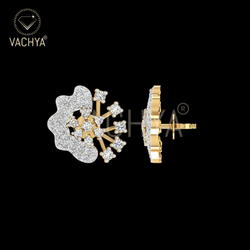 Prettyish Diamond Studs - Image 3