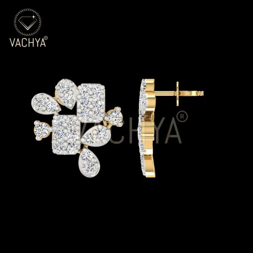 Dainty Diamond Studs - Image 4