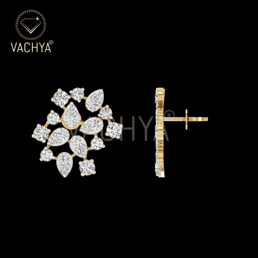 Angelic Diamond Studs - Image 3