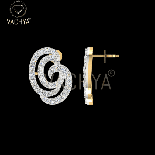 Moral Diamond Studs - Image 3