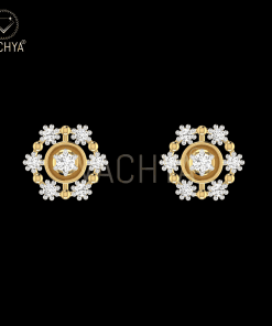 Sunflower Diamond Studs