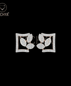 3 Leaf's Wall Diamond Studs