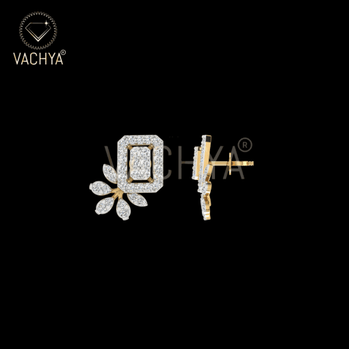 Lively Diamond Studs - Image 4