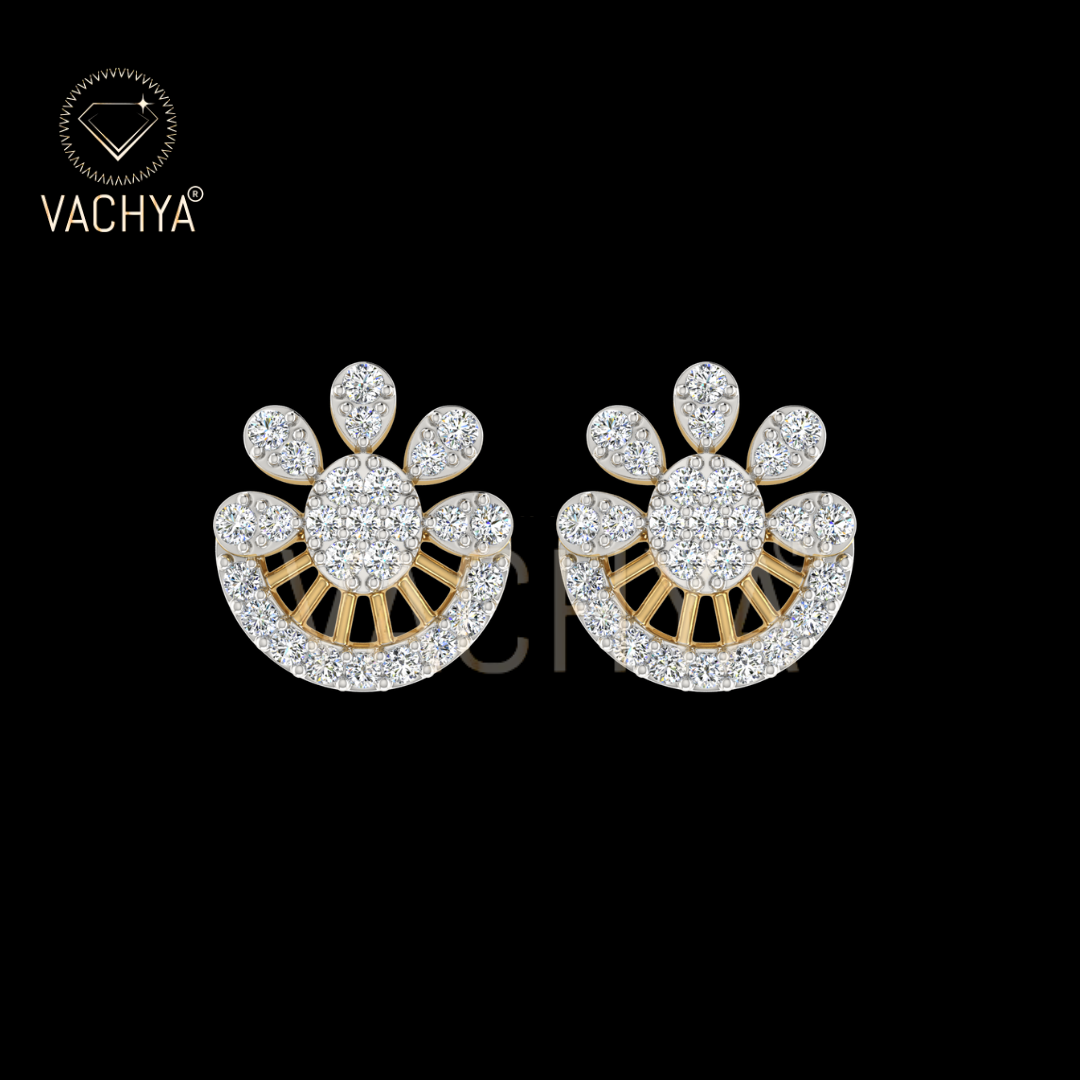 Floret Diamond Studs