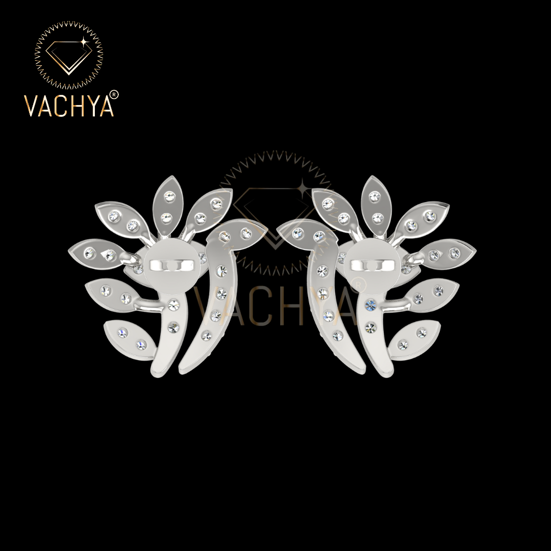 Blossoming Diamond Studs - Image 3