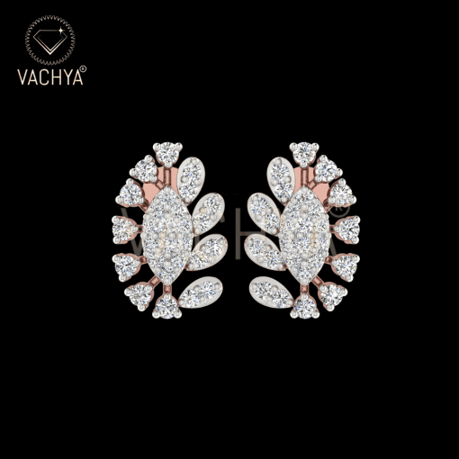 Twig Diamond Studs