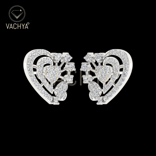 Snazzy Diamond Studs - Image 4
