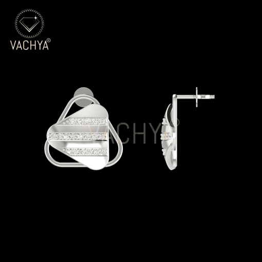 Sparkling Diamond Studs - Image 4