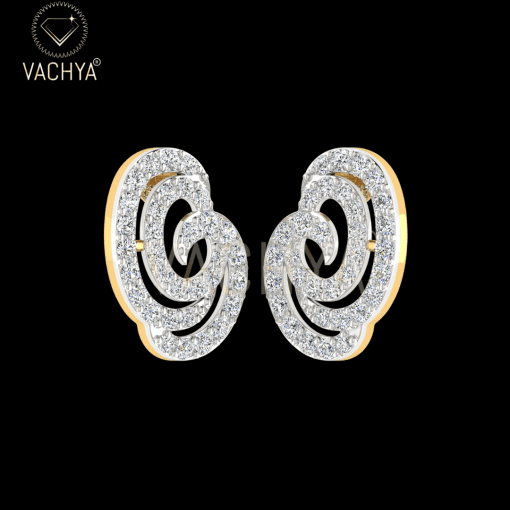 Moral Diamond Studs - Image 4