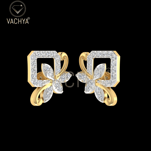 Bud Diamond Studs - Image 4
