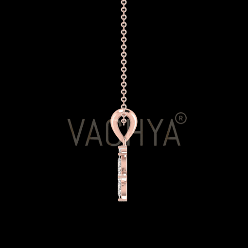 Four Leaf's Diamond Pendant - Image 5