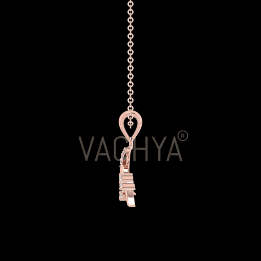 Studded Diamond Pendant - Image 4