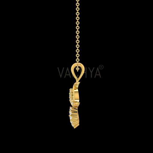 Gilded Glitters Diamond Pendant - Image 4