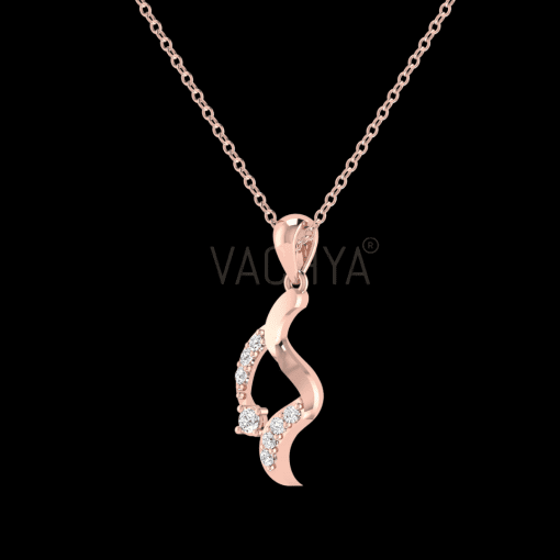 Delicate Diamond Pendant - Image 4