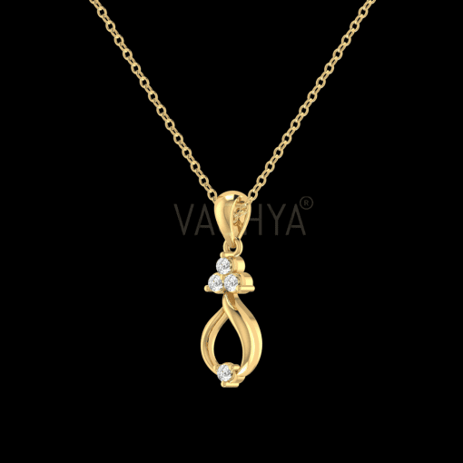 Halo Diamond Pendant - Image 4