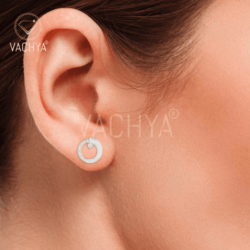 Circle Of Life Diamond Studs - Image 4