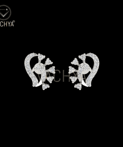 Peacock Diamond Studs