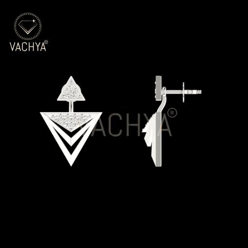 Cone Diamond Studs - Image 4