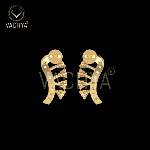 Stylish Diamond Studs - Image 5