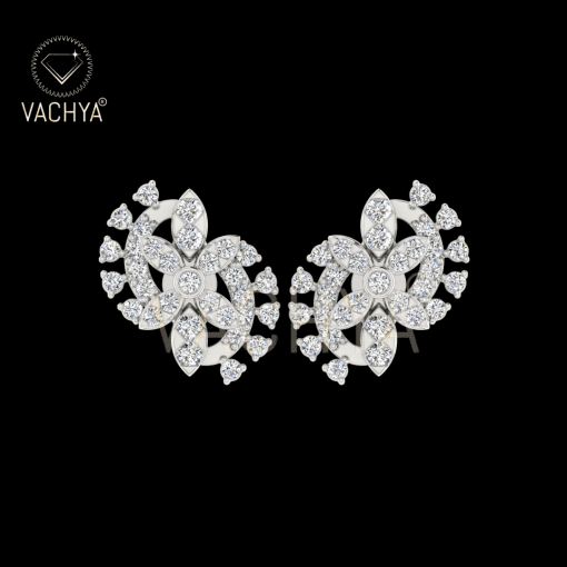 Petals Diamond Studs