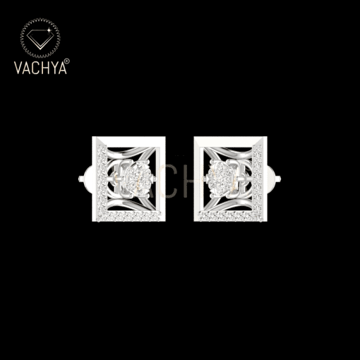 Pave Diamond Studs - Image 5