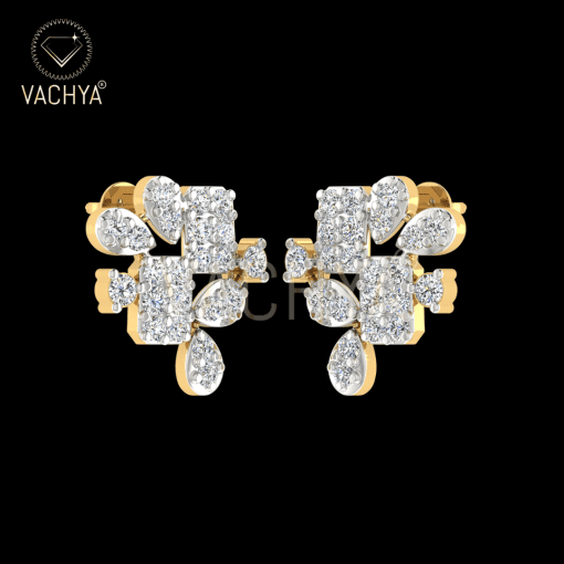 Dainty Diamond Studs - Image 3