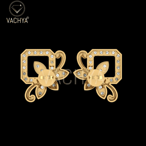 Bud Diamond Studs - Image 5