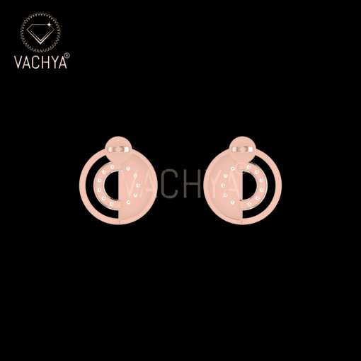 Swing Chakr Diamond Studs - Image 6