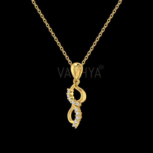 Gilded Glitters Diamond Pendant - Image 5