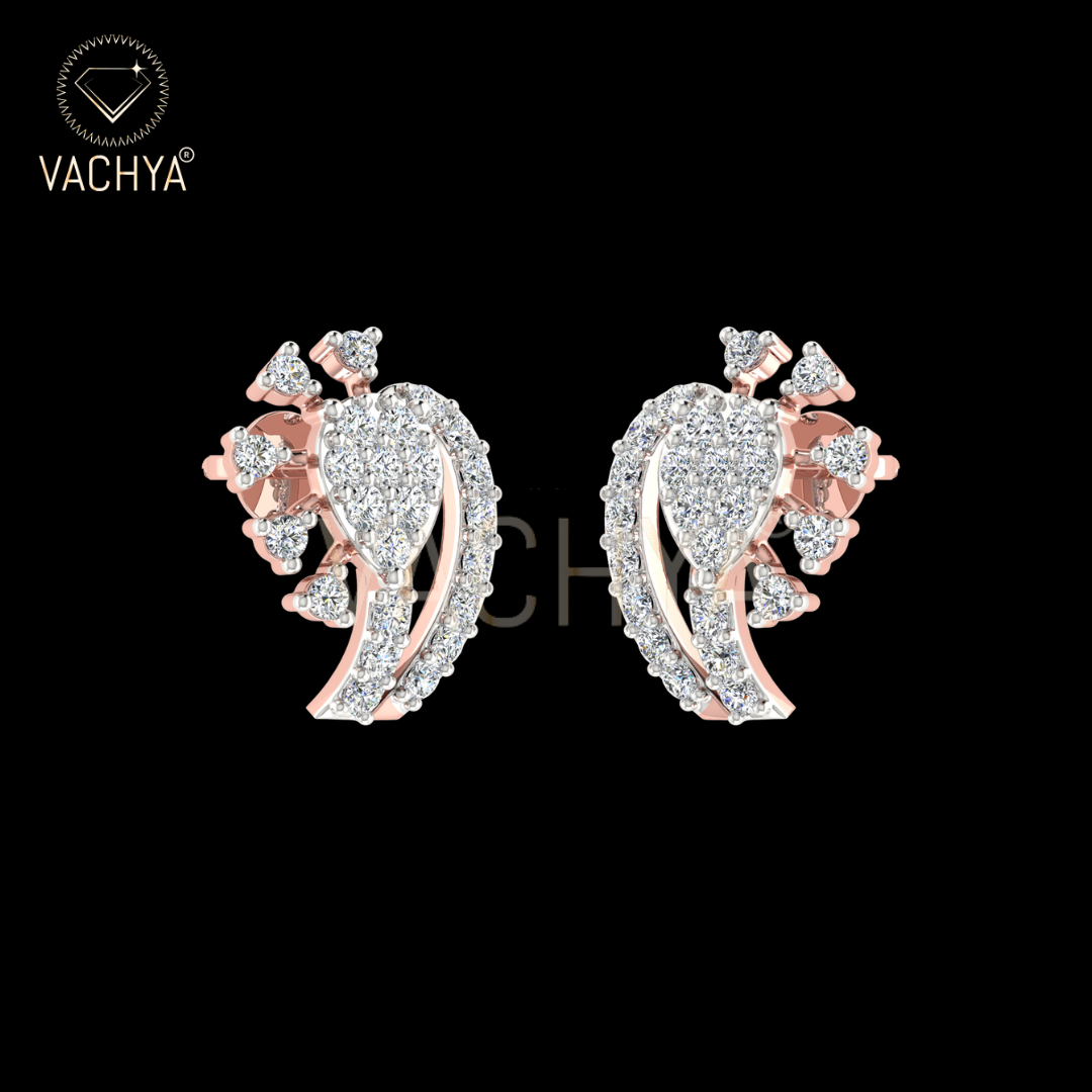 Breeze Diamond Studs - Image 5