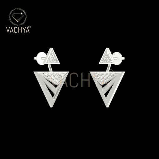 Cone Diamond Studs - Image 5