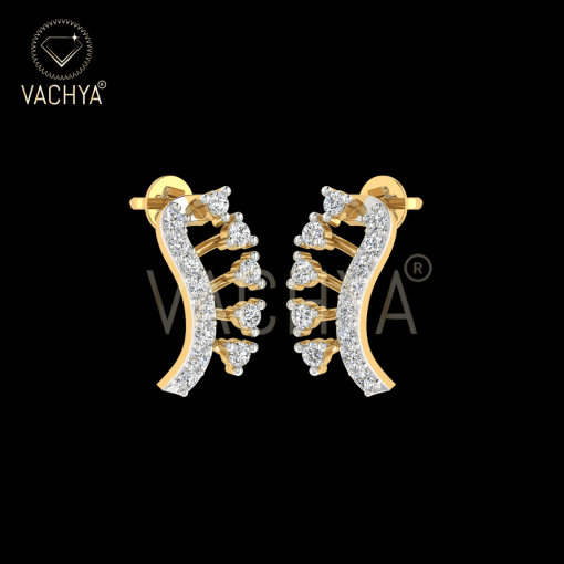 Stylish Diamond Studs - Image 3