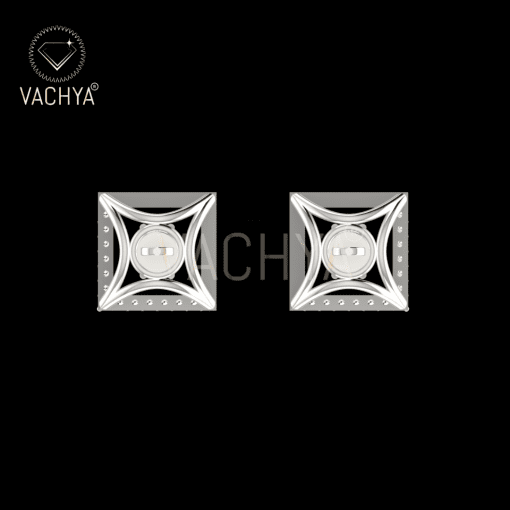 Pave Diamond Studs - Image 6