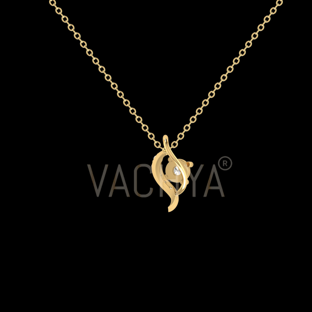 Classic Flow Diamond Pendant - Image 6