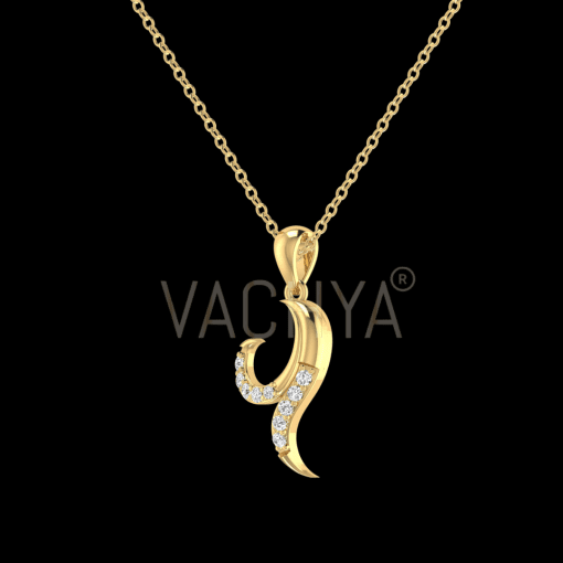 Wave Diamond Pendant - Image 6