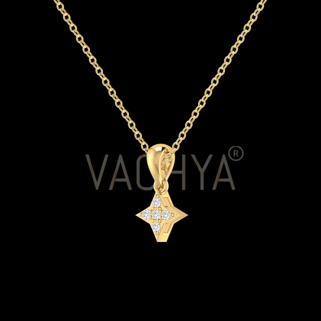 Star Diamond Pendant - Image 6