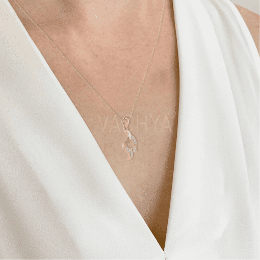 Delicate Diamond Pendant - Image 6
