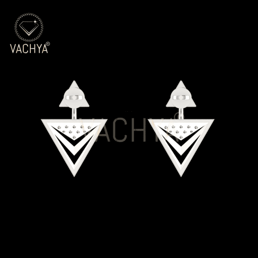 Cone Diamond Studs - Image 6