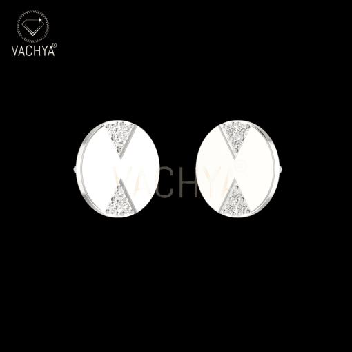 Round Cut Diamond Studs - Image 7