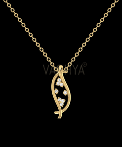 Shimmering Diamond Pendant
