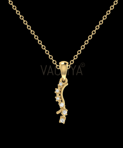 New Multi Diamond Pendant