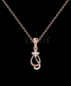 Pearl Drop Diamond Pendant